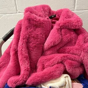 Forever 21 Pink Teddy Jacket